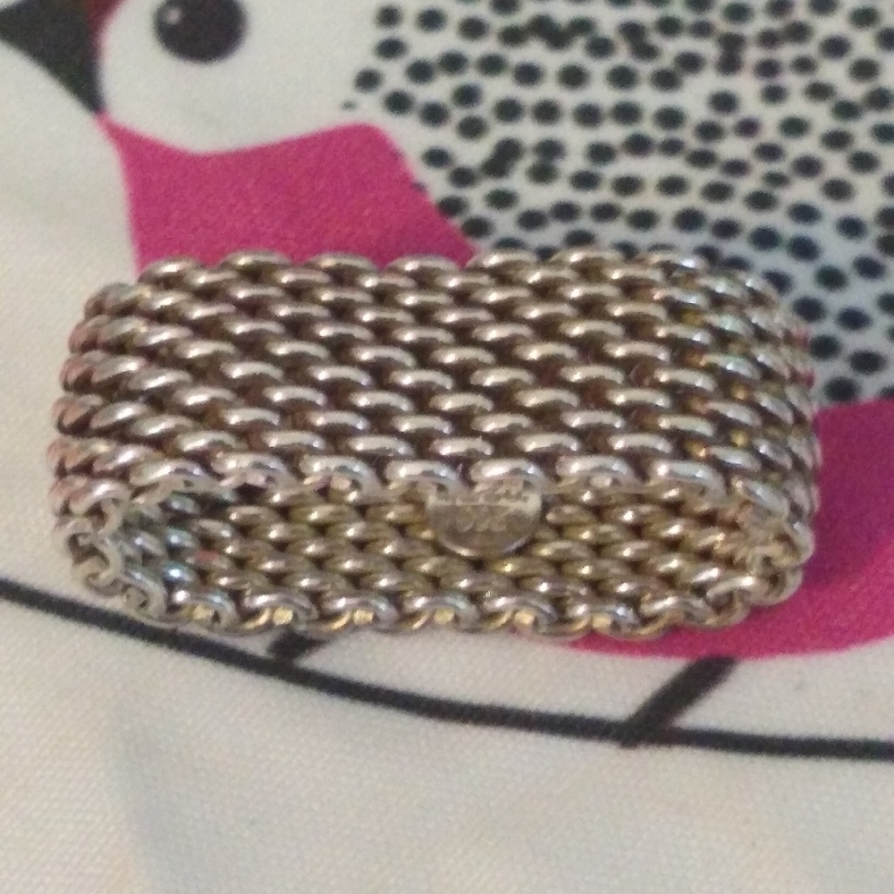 Tiffany & Co Somerset Mesh Weave Ring